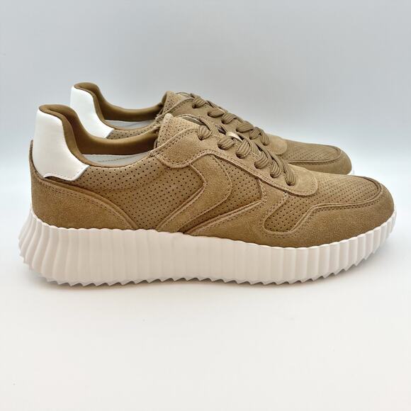 Steve Madden Women's Shereen Sneaker Size 8 Brown Suede Lace-Up Closure NIB - Picture 3 of 12